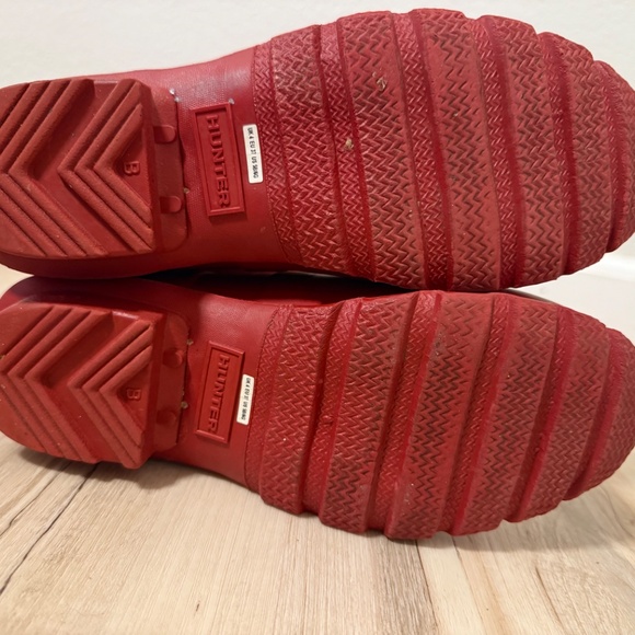 Hunter women rain tall boots red - Picture 5 of 5